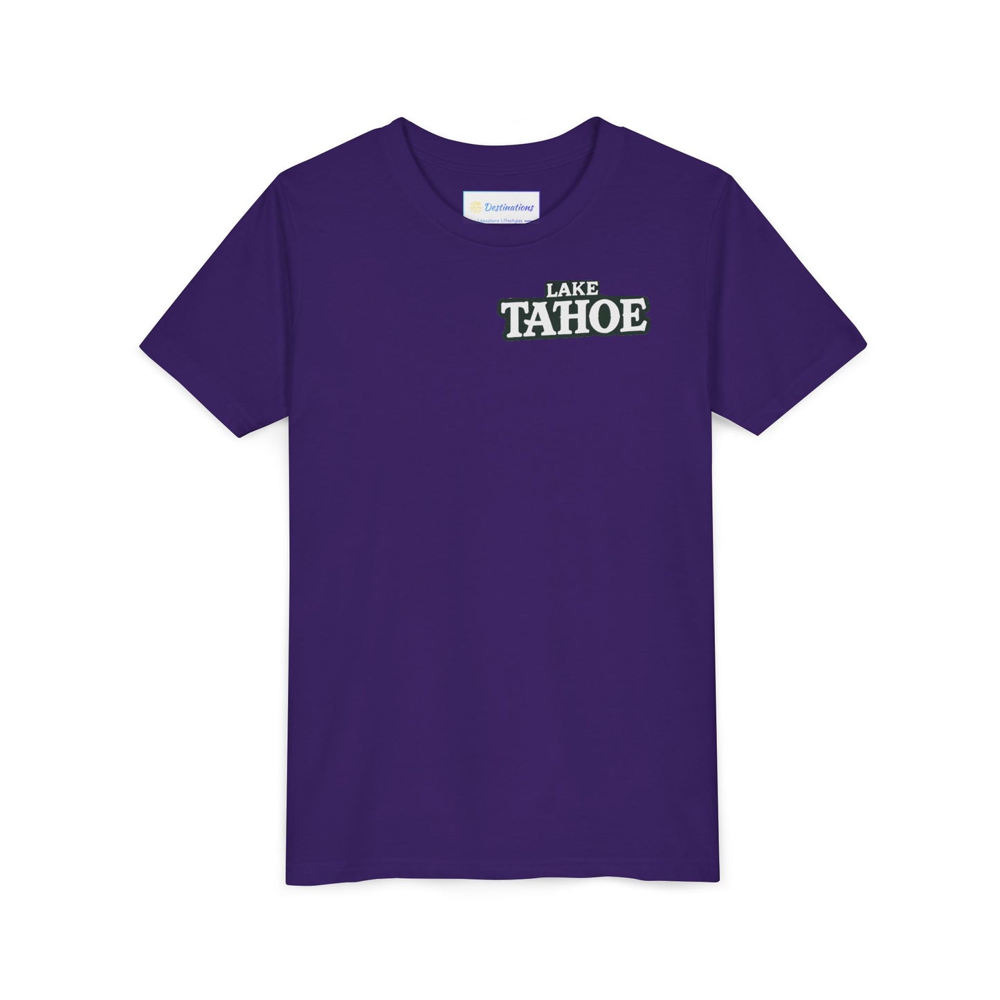 Vintage Lake Tahoe Unisex Youth Short Sleeve Tee
