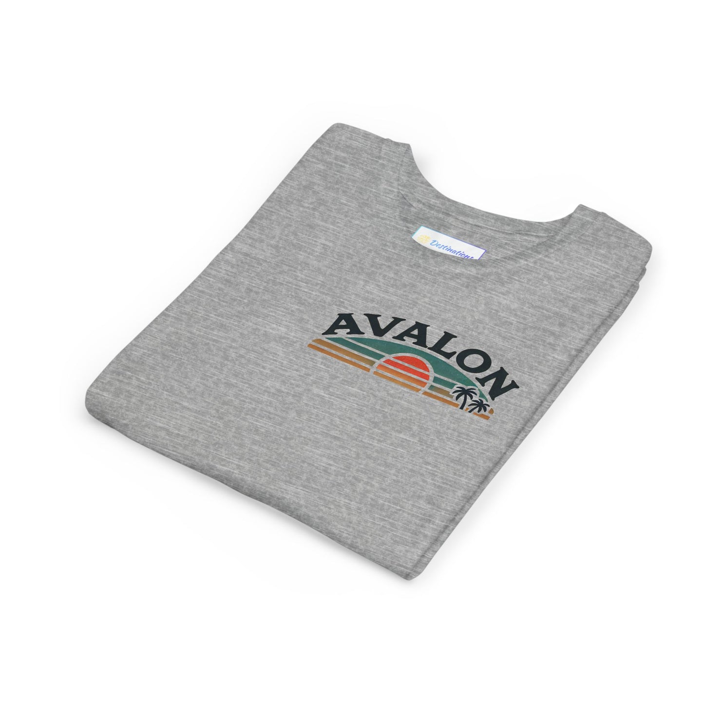 Retro Avalon Sunset Youth Short Sleeve Tee