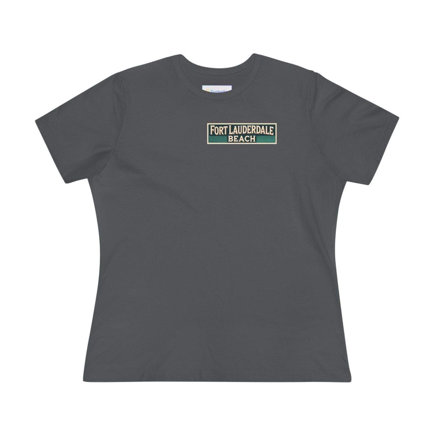 Vintage Fort Lauderdale Women's Cotton Tee