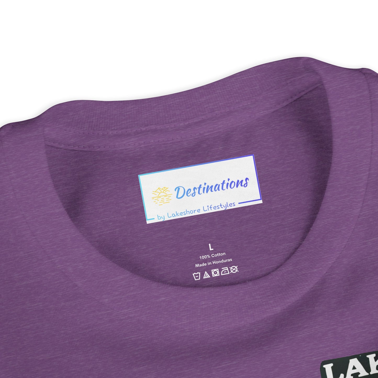 Vintage Lake Tahoe Unisex Youth Short Sleeve Tee