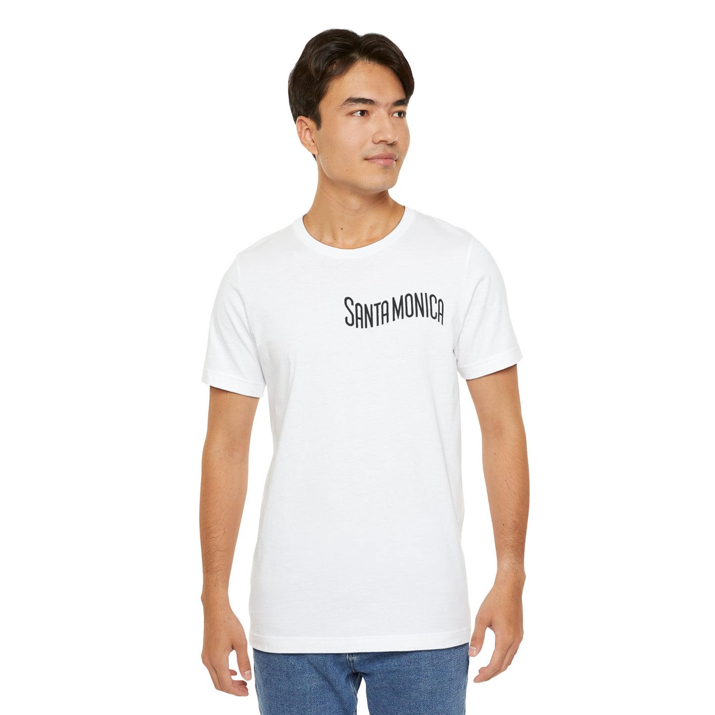 Vibrant Santa Monica Unisex Jersey Short Sleeve Tee