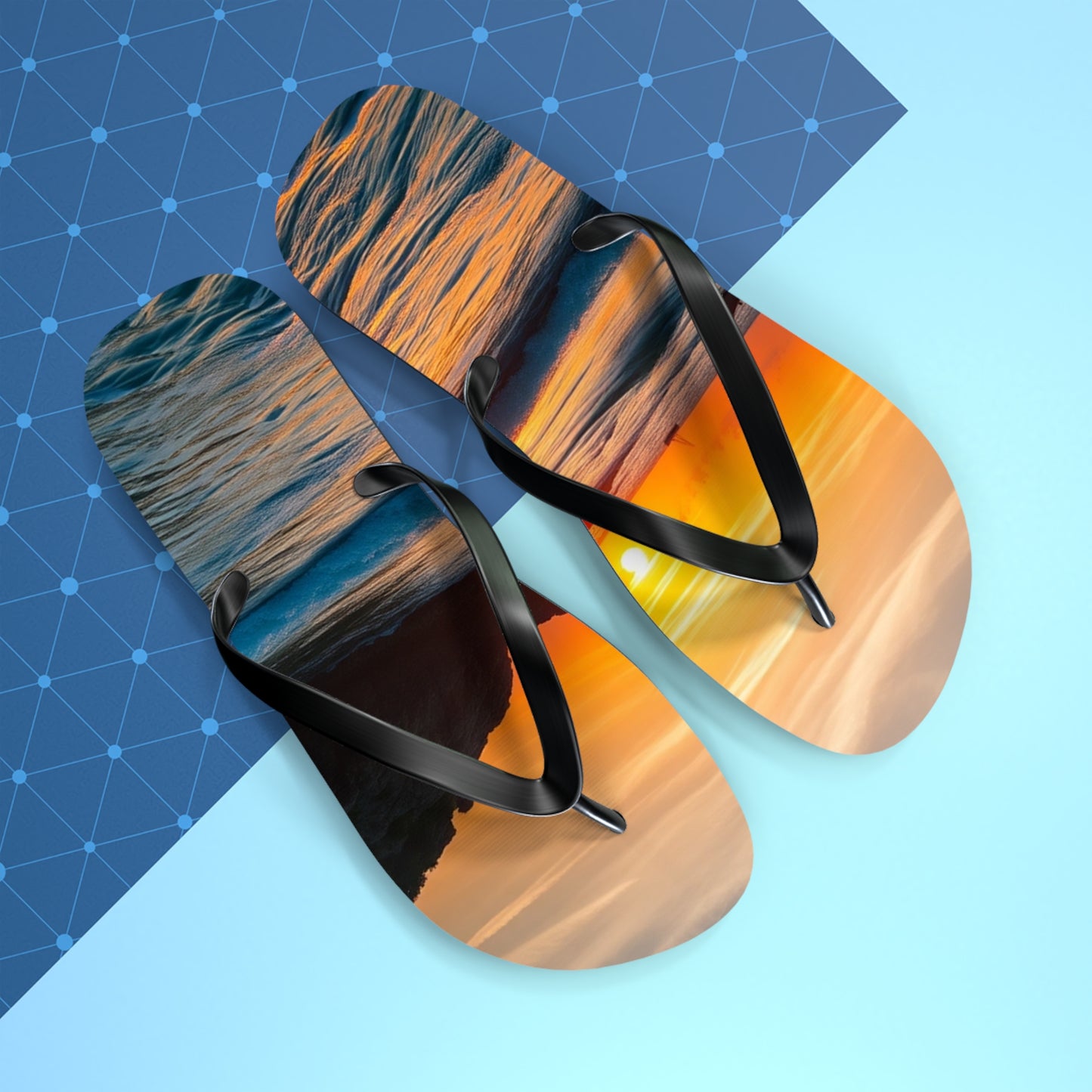 Sunset Flip Flops