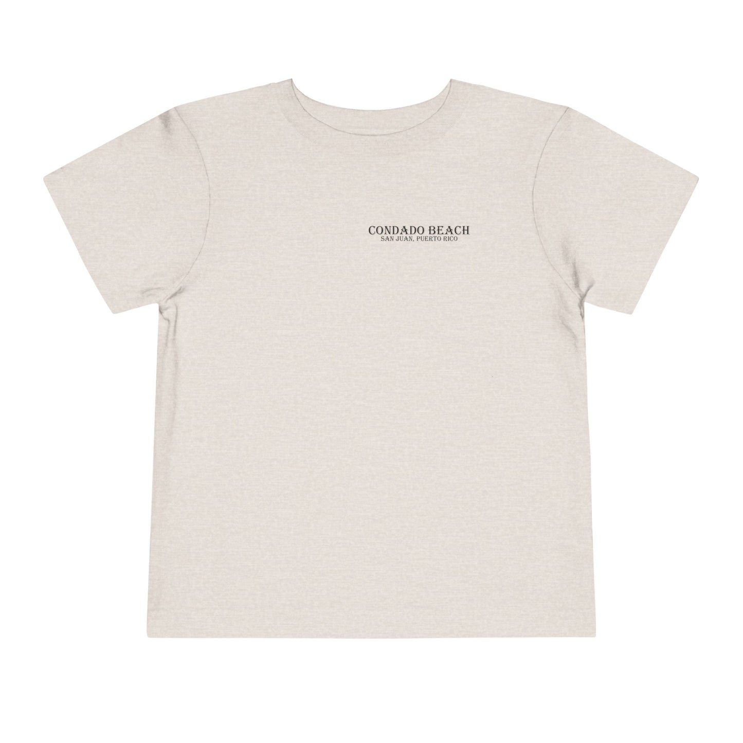 Coastal Vibes Condado Beach Unisex Toddler Short Sleeve Tee