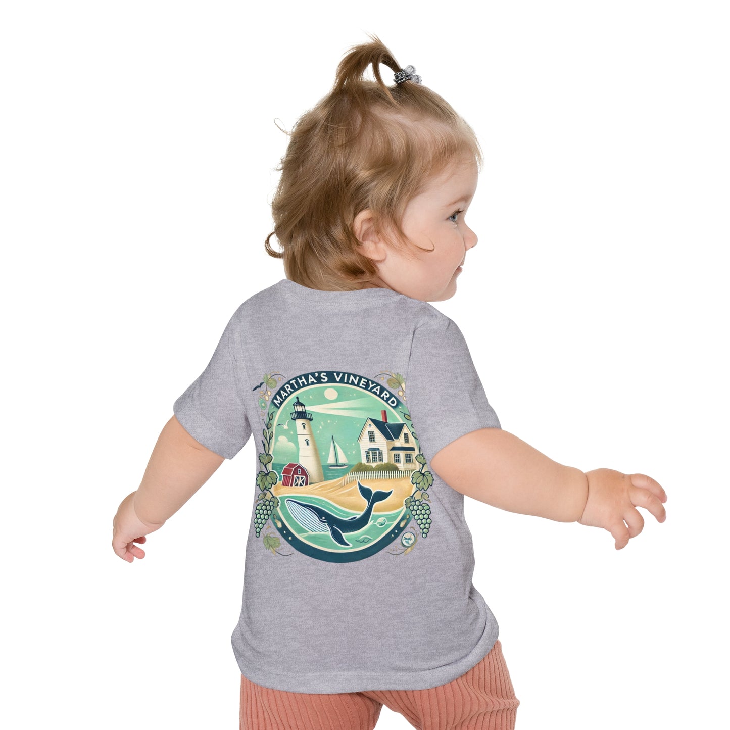 Vintage Martha's Vineyard Unisex Baby Short Sleeve T-Shirt