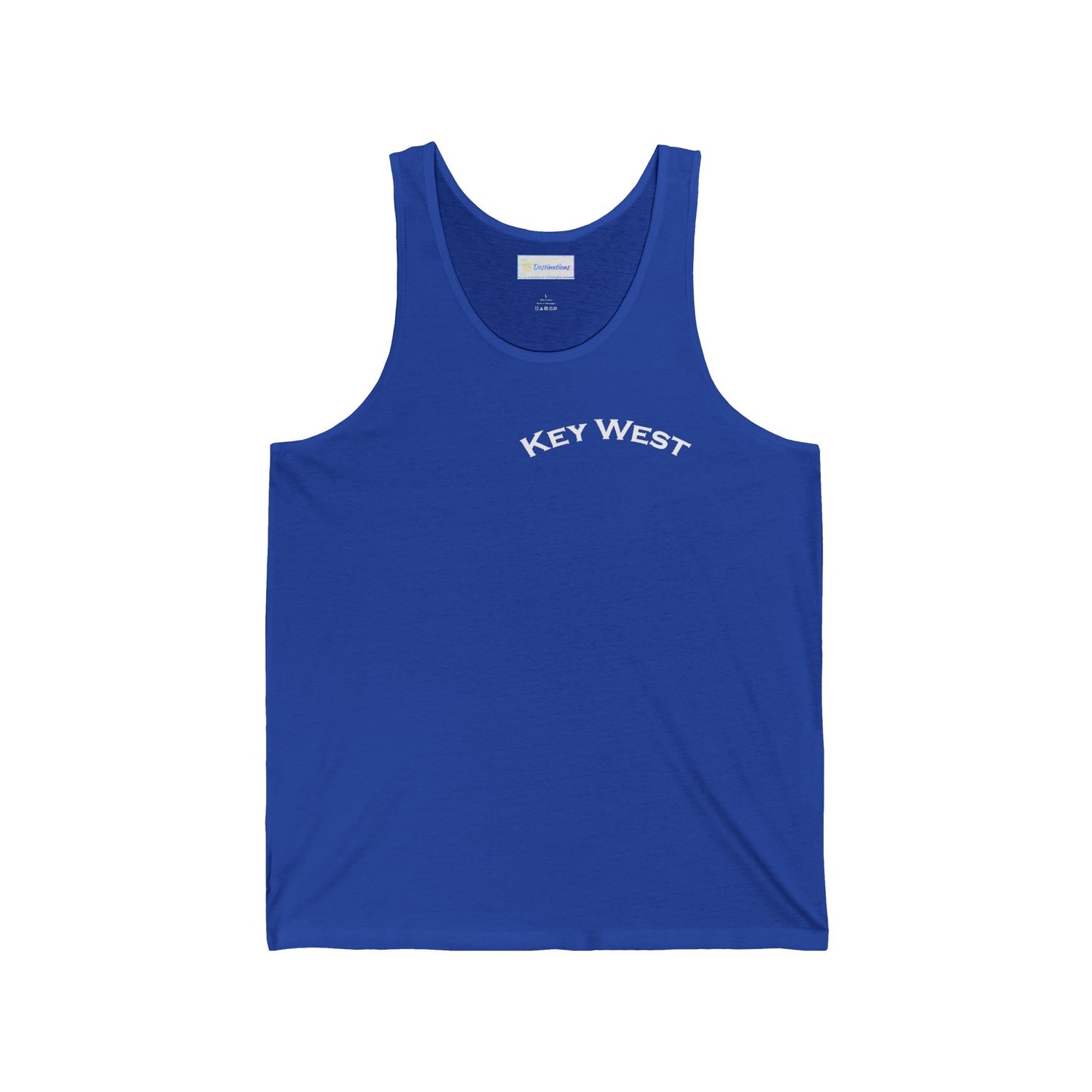 Vibrant Key West Unisex Jersey Tank