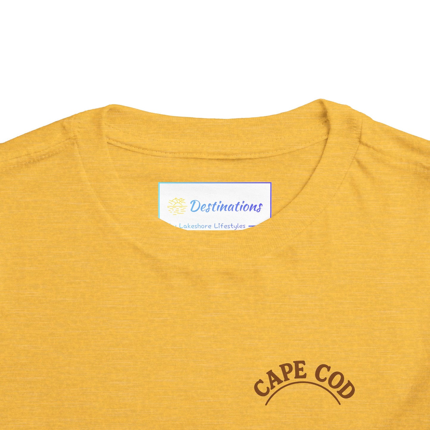 Rustic Cape Cod Unisex Toddler Short Sleeve Tee