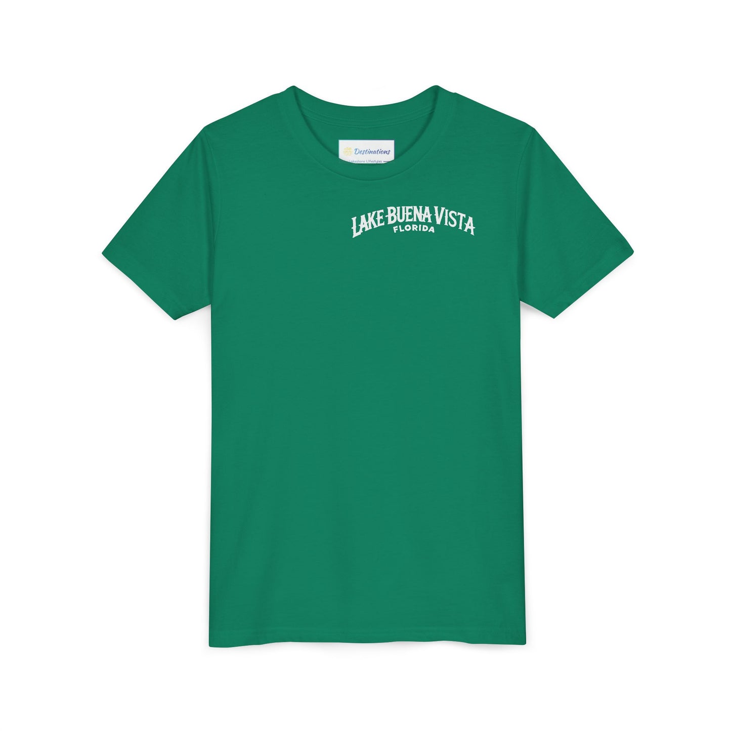 Adventurous Lake Buena Vista Unisex Youth Short Sleeve Tee