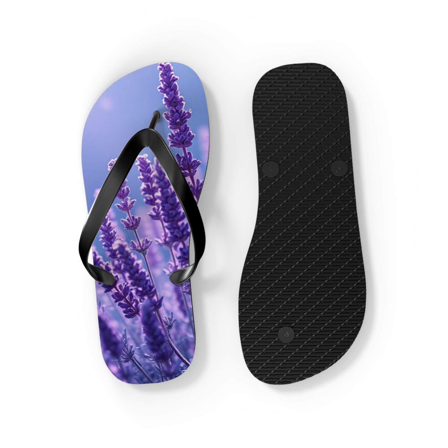 Lavender Flip Flops