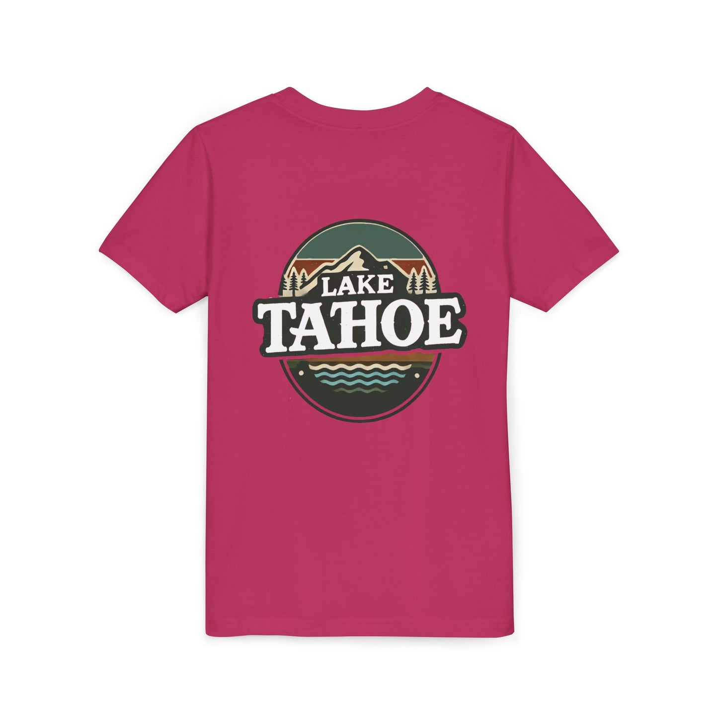 Vintage Lake Tahoe Unisex Youth Short Sleeve Tee