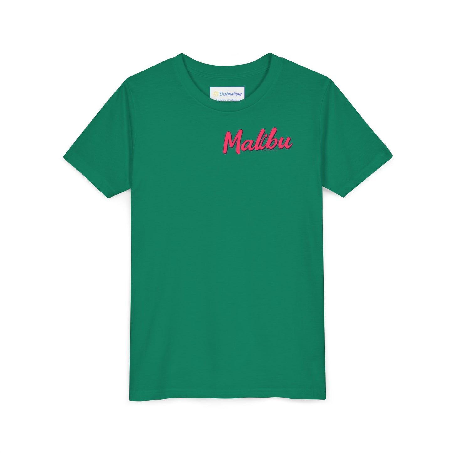 Retro Malibu Unisex Youth Short Sleeve Tee