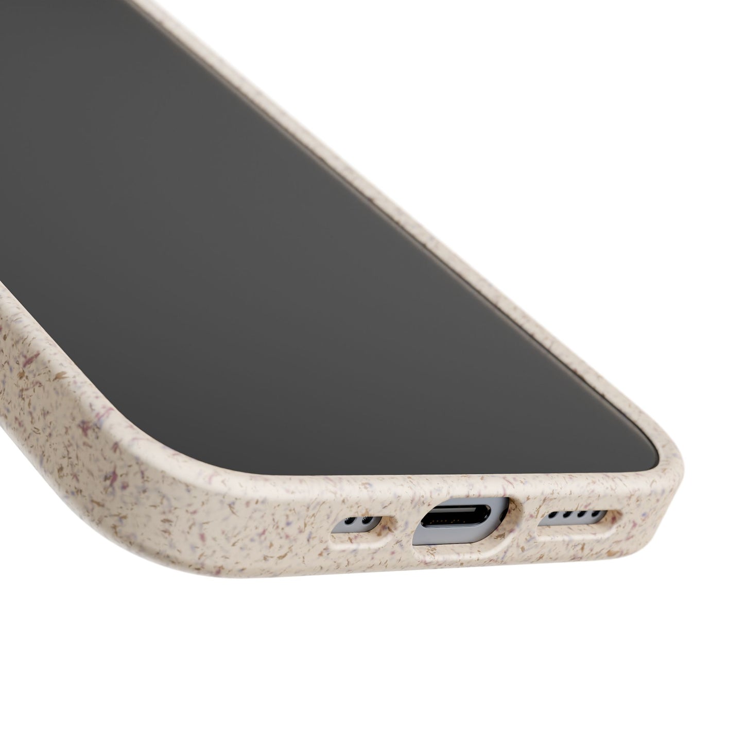 Red Hearts Print MagSafe Biodegradable Phone Case