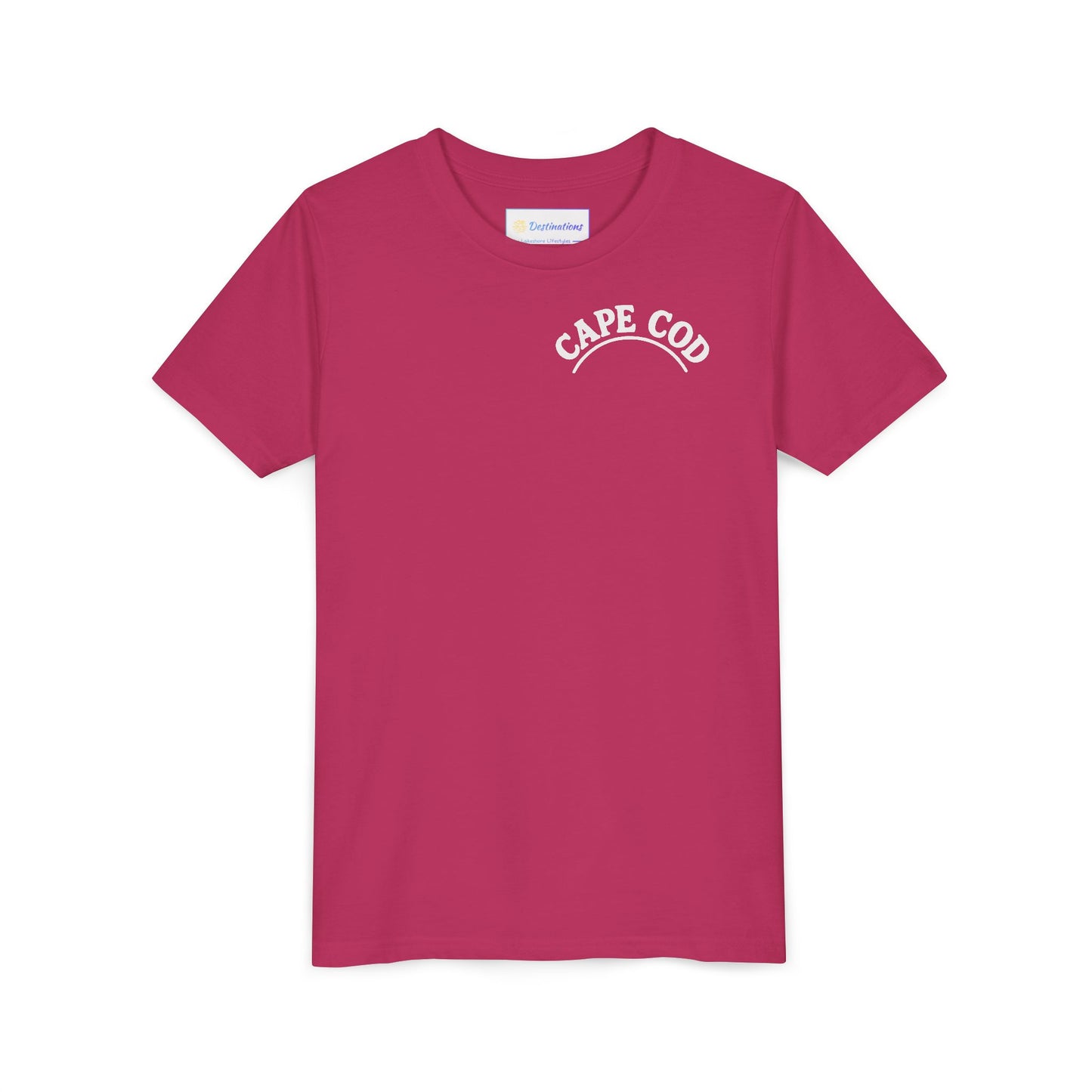 Rustic Cape Cod Unisex Youth Short Sleeve Tee