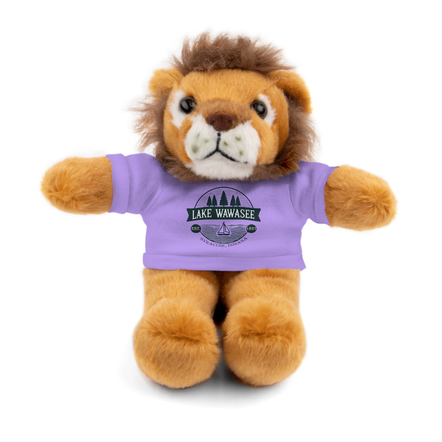 Vintage Lake Wawasee Stuffed Animals with Tee