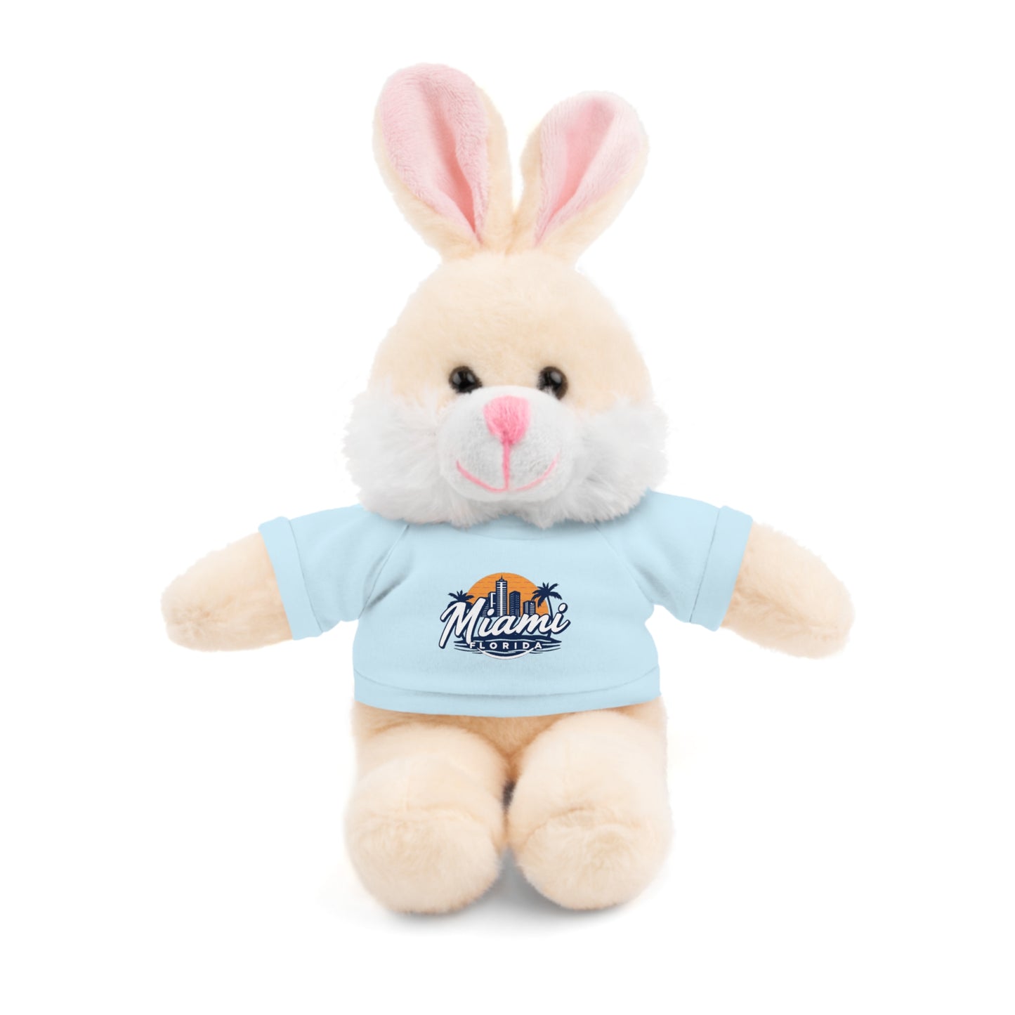 Retro Miami Stuffed Animals with Tee