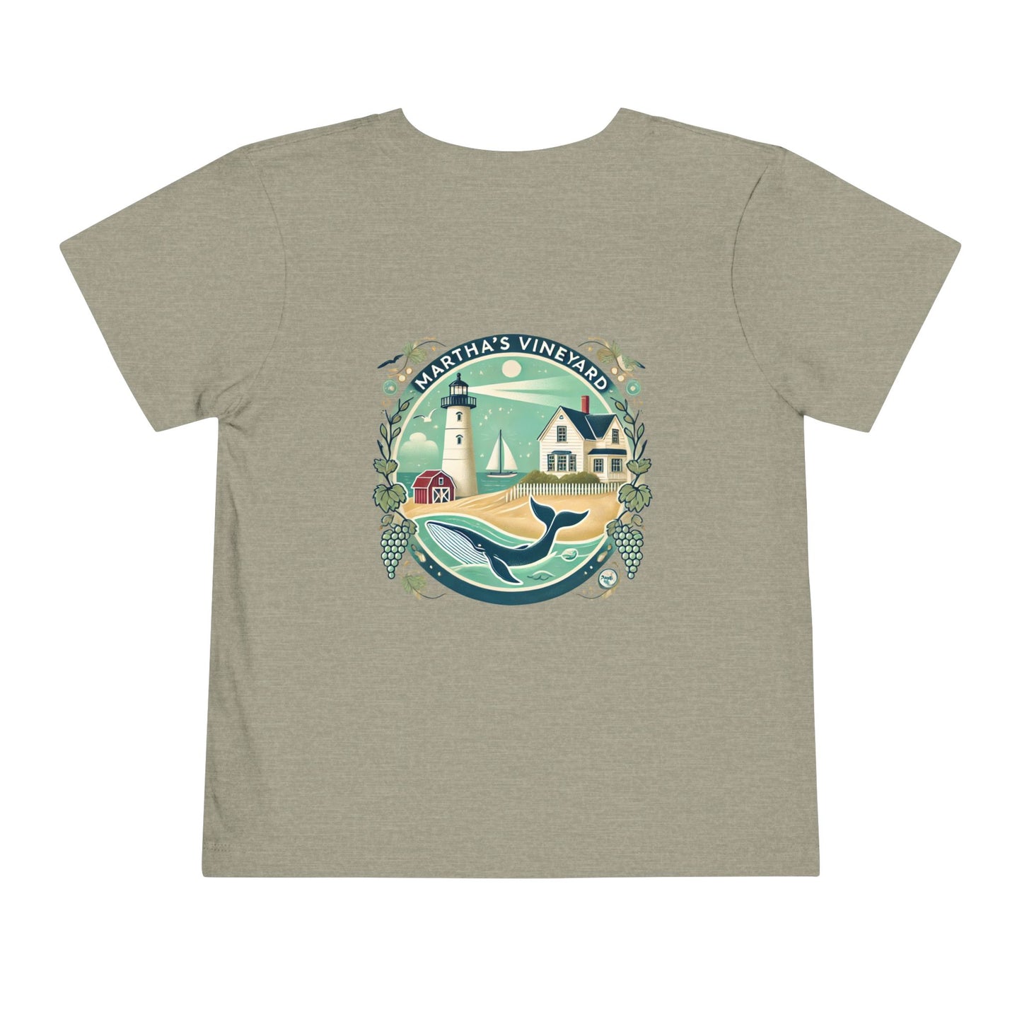Vintage Martha's Vineyard Unisex Toddler Short Sleeve Tee