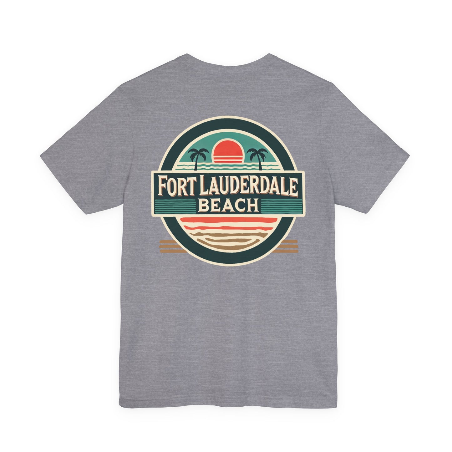 Vintage Fort Lauderdale Unisex Jersey Short Sleeve Tee