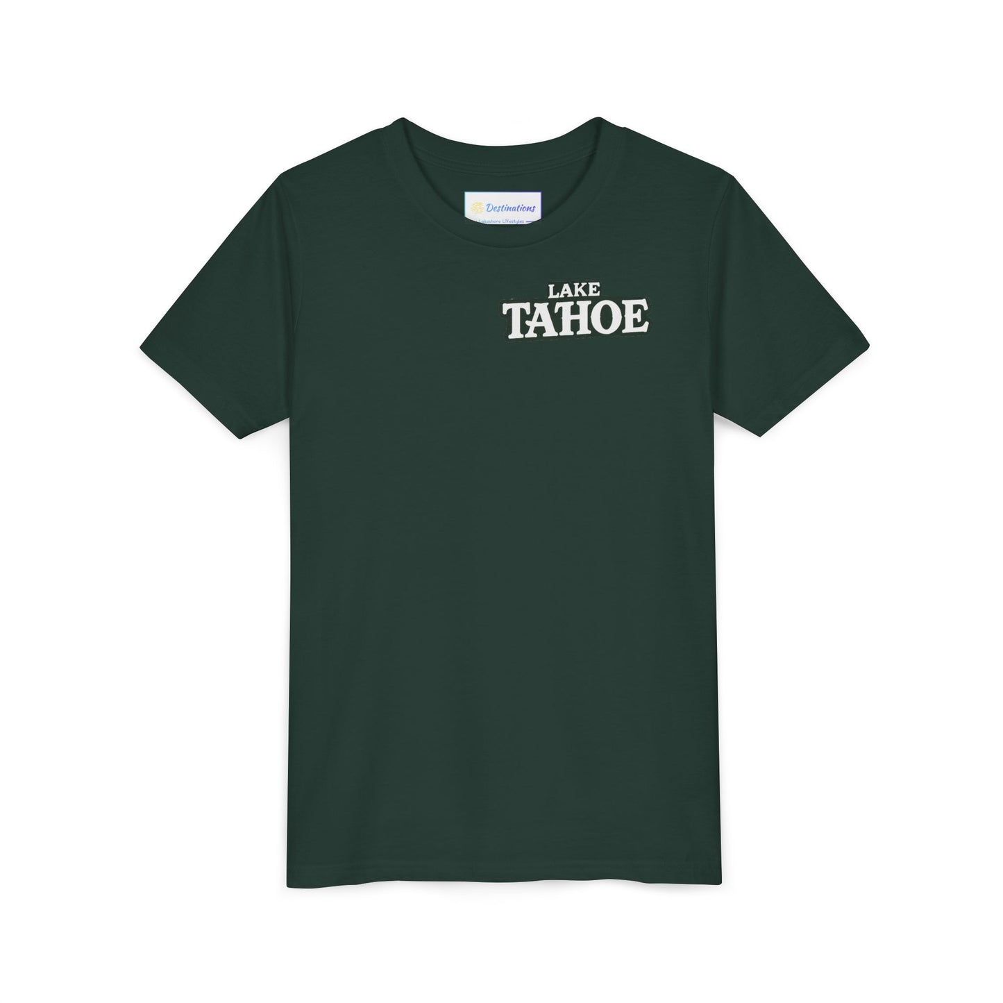 Vintage Lake Tahoe Unisex Youth Short Sleeve Tee