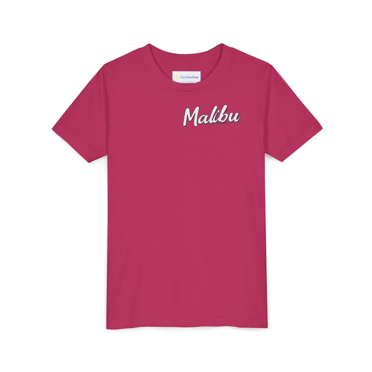 Retro Malibu Unisex Youth Short Sleeve Tee