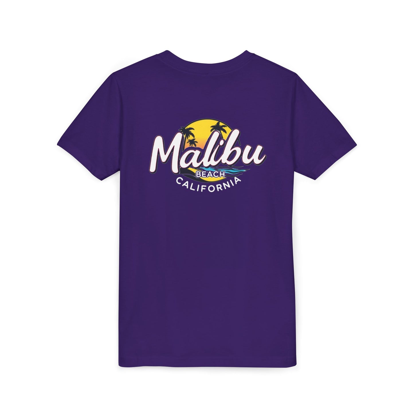 Retro Malibu Unisex Youth Short Sleeve Tee