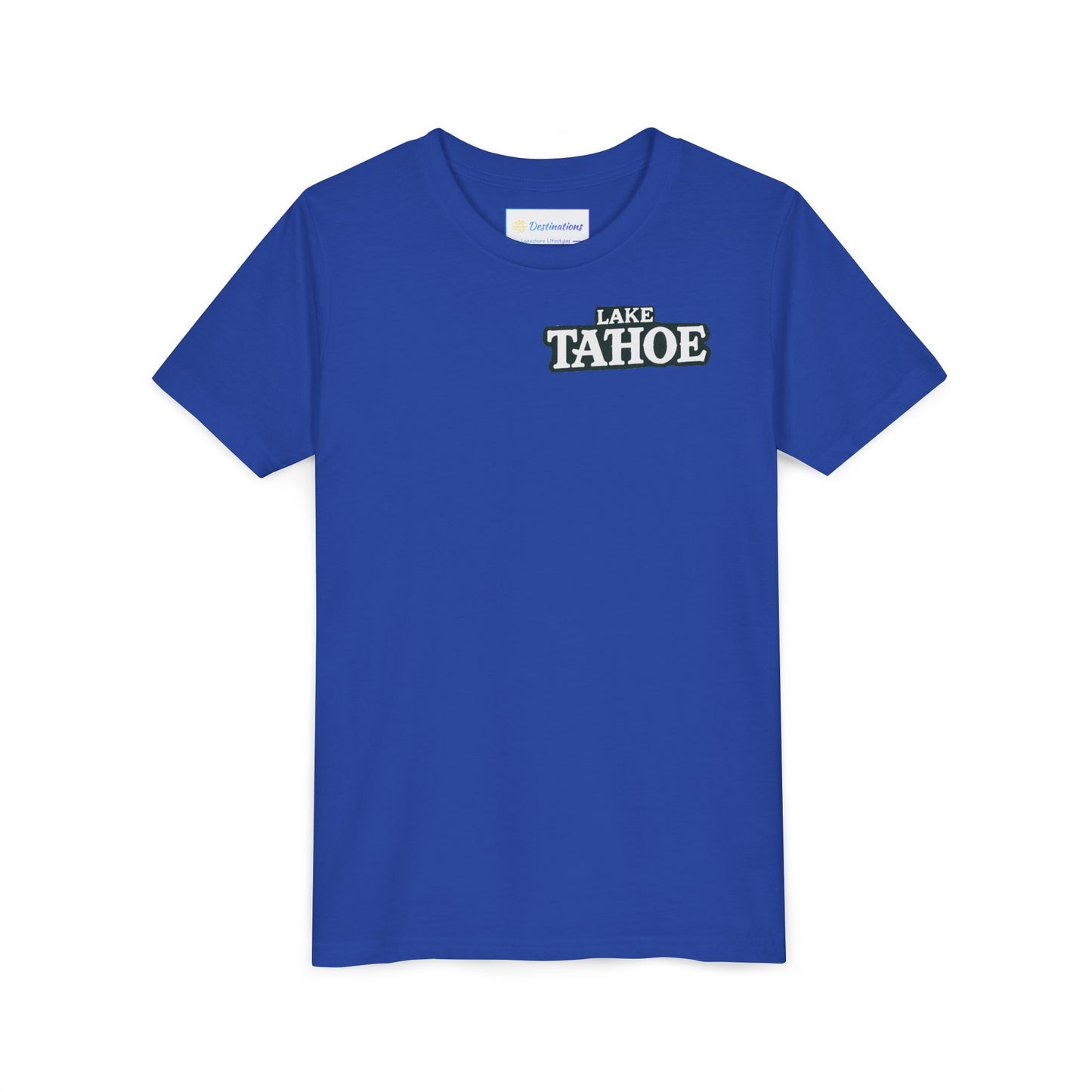 Vintage Lake Tahoe Unisex Youth Short Sleeve Tee