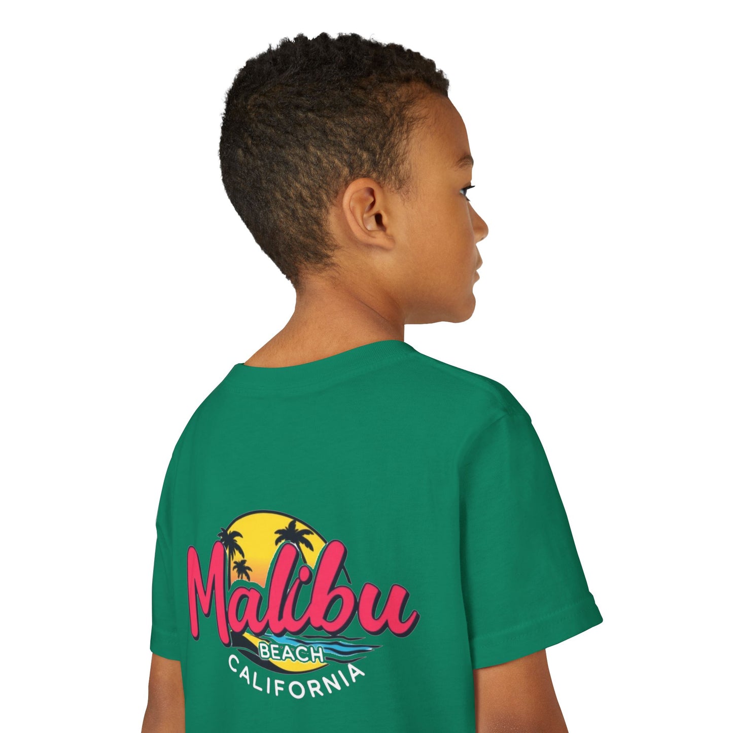 Retro Malibu Unisex Youth Short Sleeve Tee