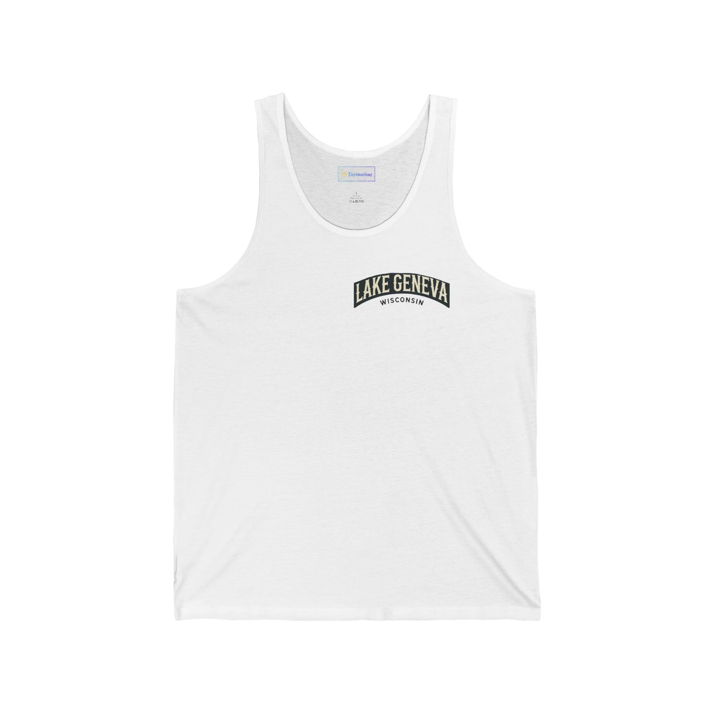 Vintage Lake Geneva Unisex Jersey Tank