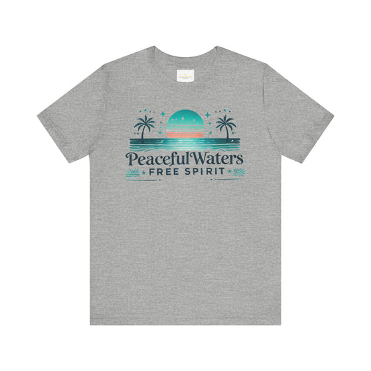Peaceful Waters Free Spirit Jersey Short Sleeve Tee