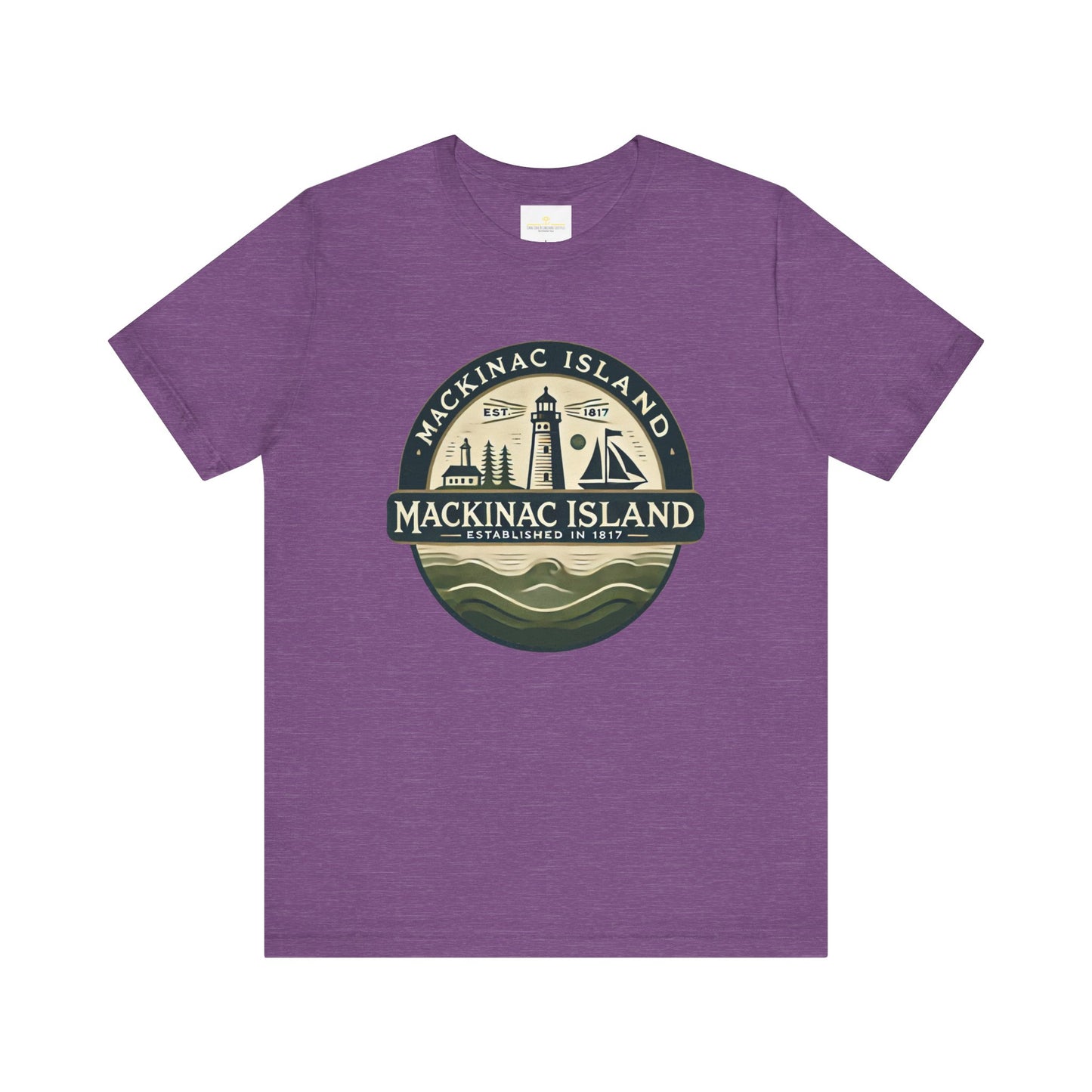 Vintage Mackinac Island Unisex Jersey Short Sleeve Tee