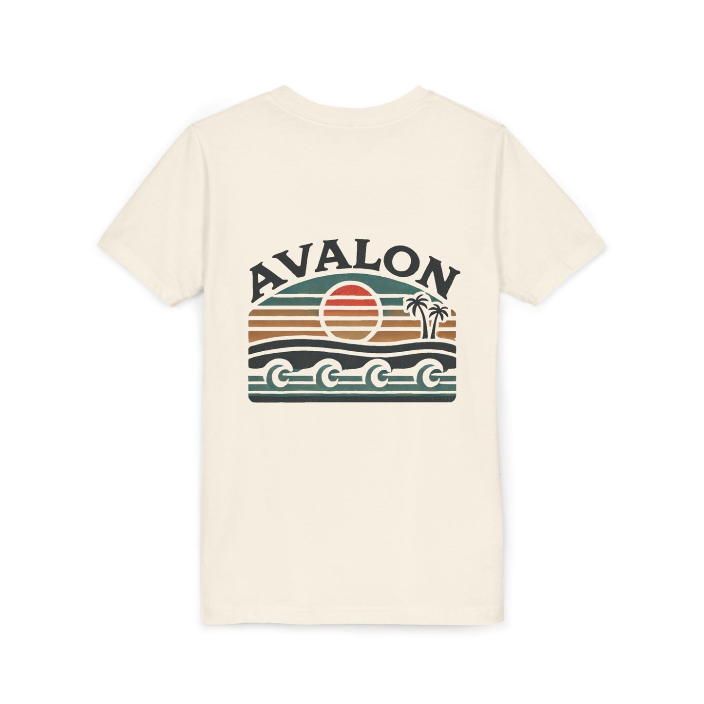 Retro Avalon Sunset Youth Short Sleeve Tee