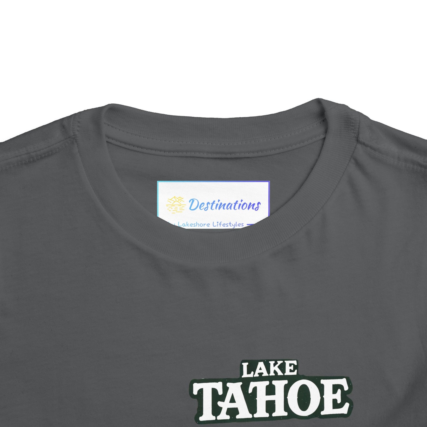 Vintage Lake Tahoe Unisex Toddler Short Sleeve Tee