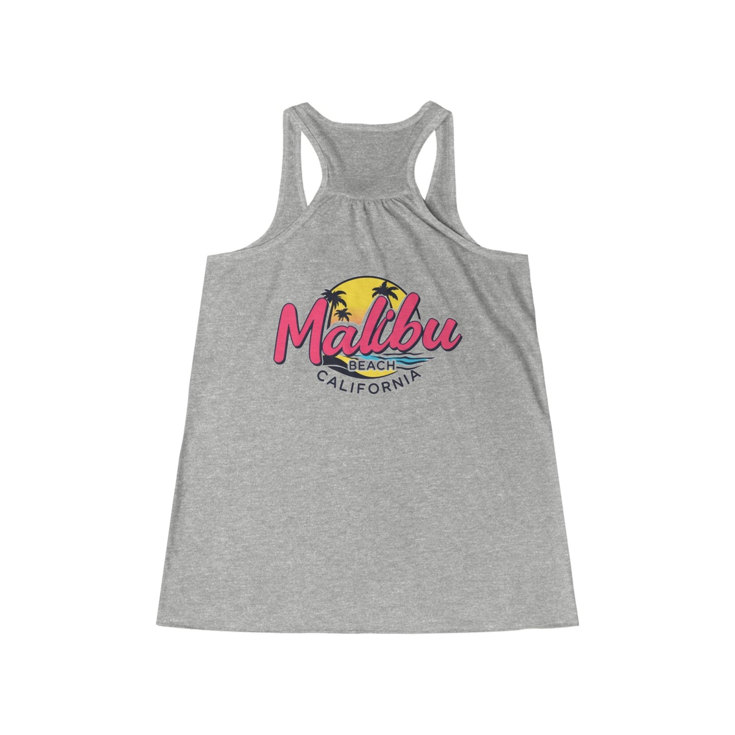 Retro Malibu Women's Flowy Racerback Tank