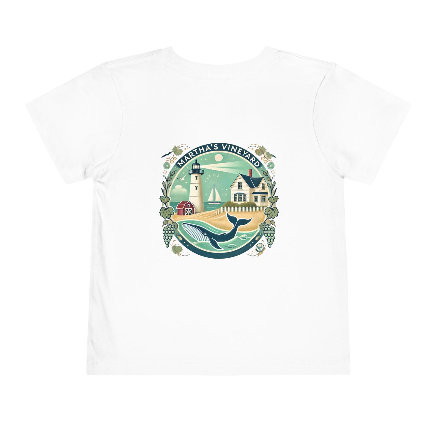Vintage Martha's Vineyard Unisex Toddler Short Sleeve Tee