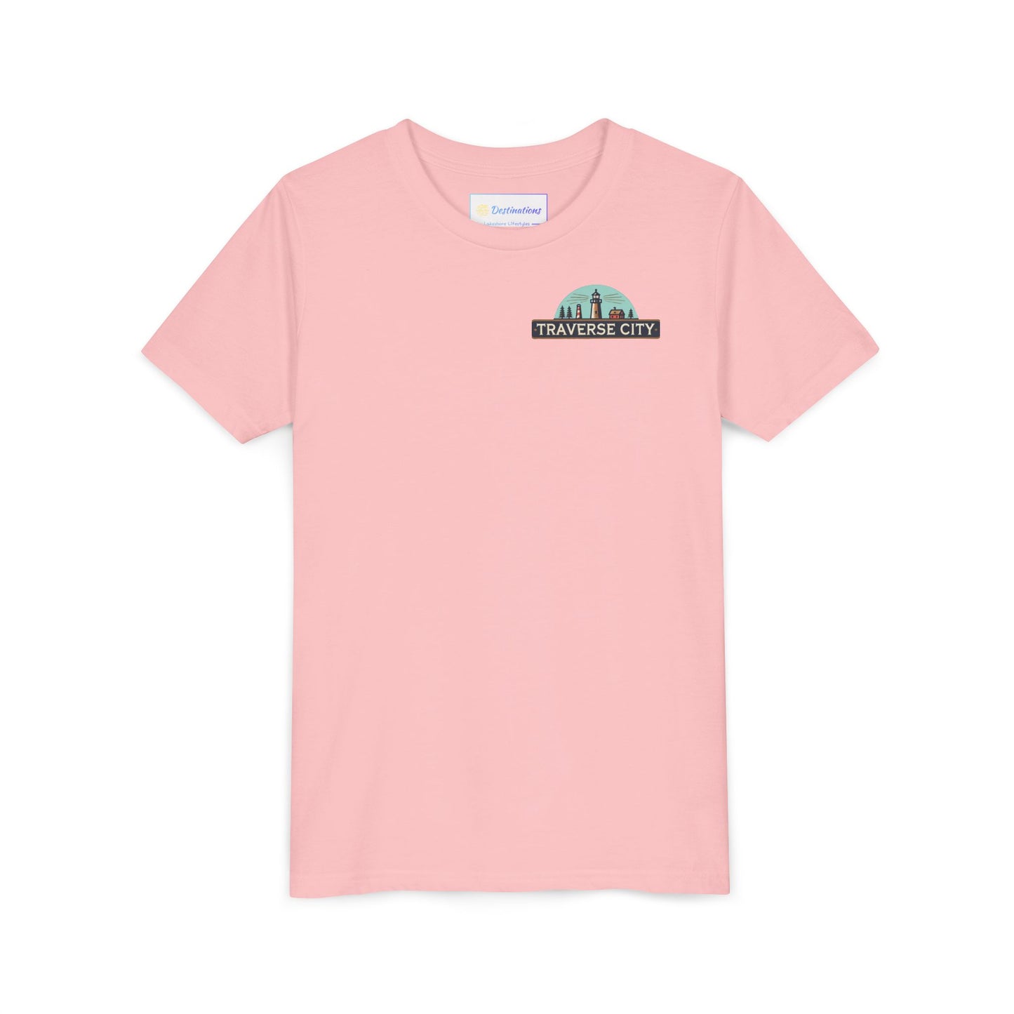 Vintage Traverse City Unisex Youth Short Sleeve Tee