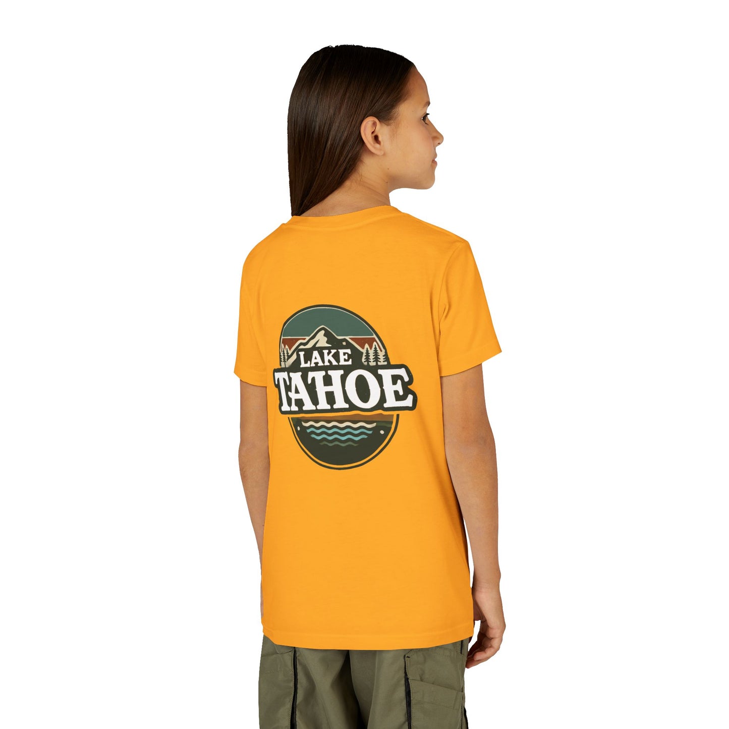 Vintage Lake Tahoe Unisex Youth Short Sleeve Tee