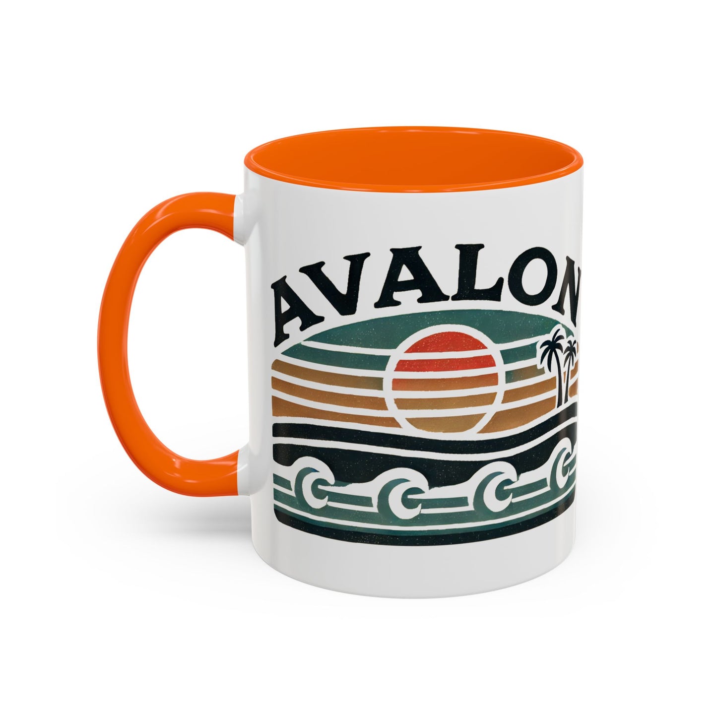 Retro Avalon Accent Coffee Mug