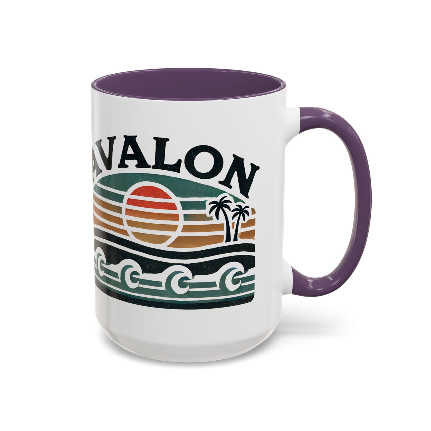 Retro Avalon Accent Coffee Mug
