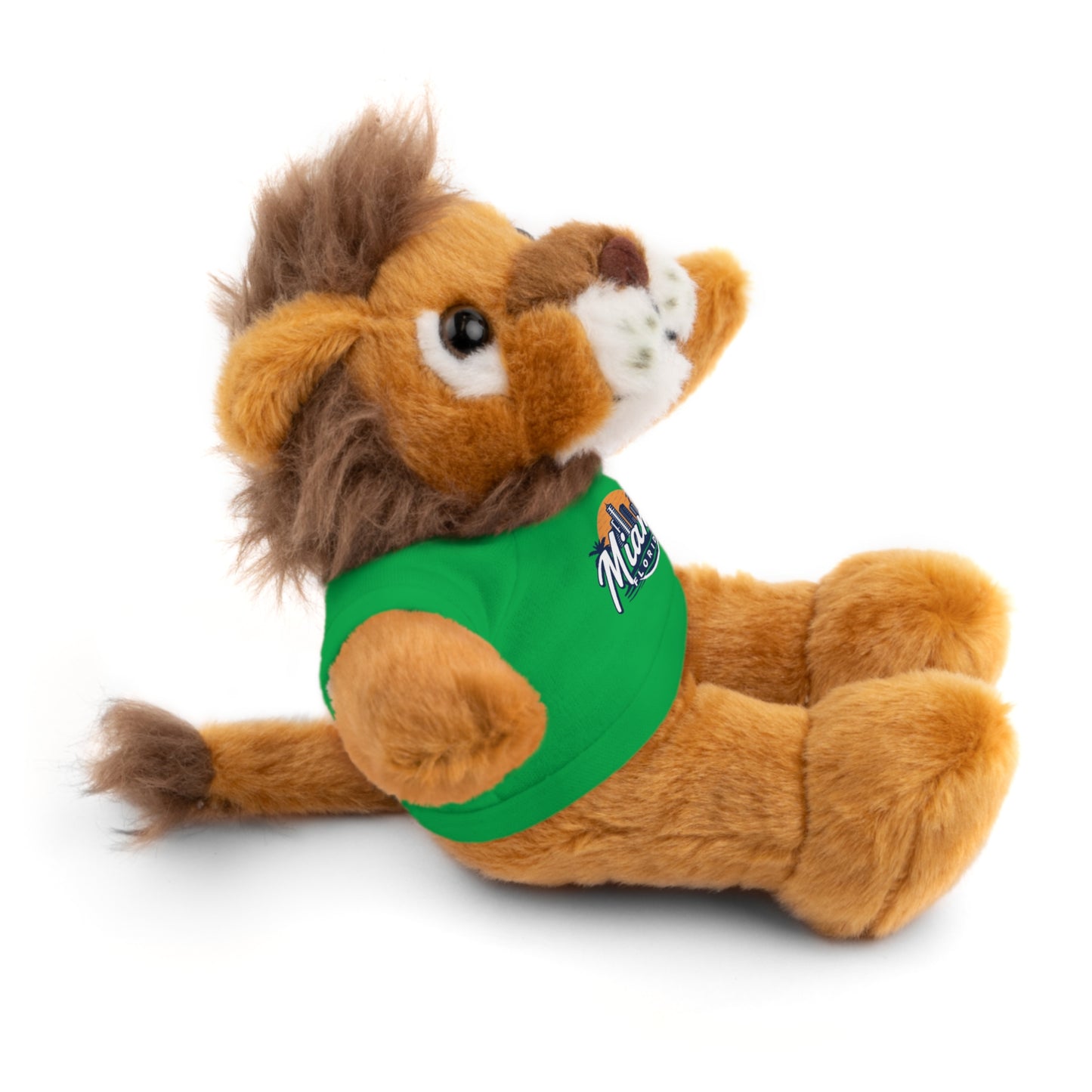 Retro Miami Stuffed Animals with Tee