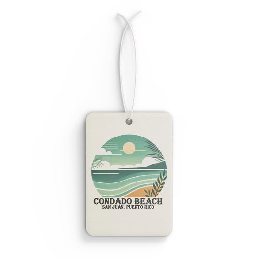 Coastal Vibes Condado Beach Car Air Freshener