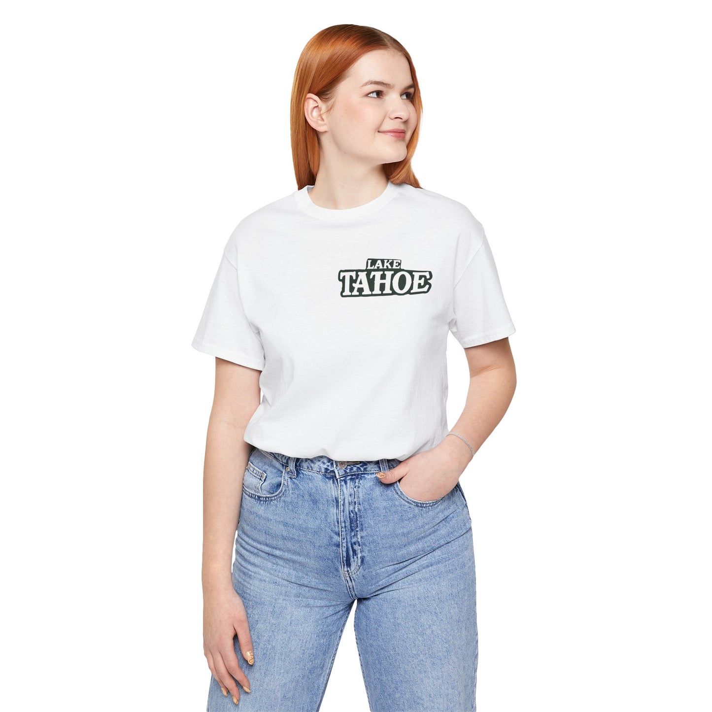 Vintage Lake Tahoe Unisex Jersey Short Sleeve Tee