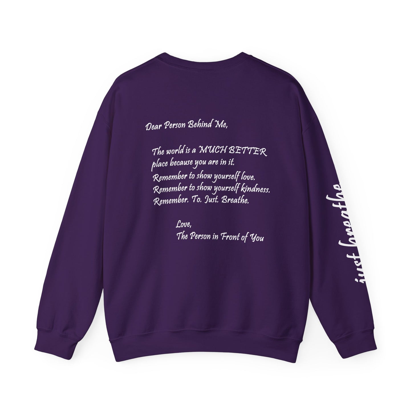 You Are Enough - Mental Health Awareness Heavy Blend Crewneck Sweatshirt