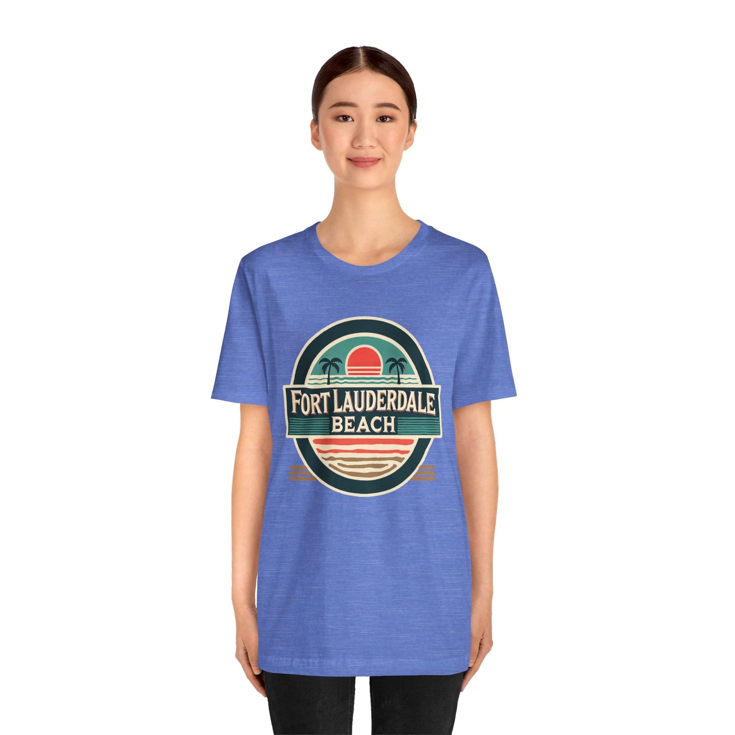 Vintage Fort Lauderdale Unisex Jersey Short Sleeve Tee