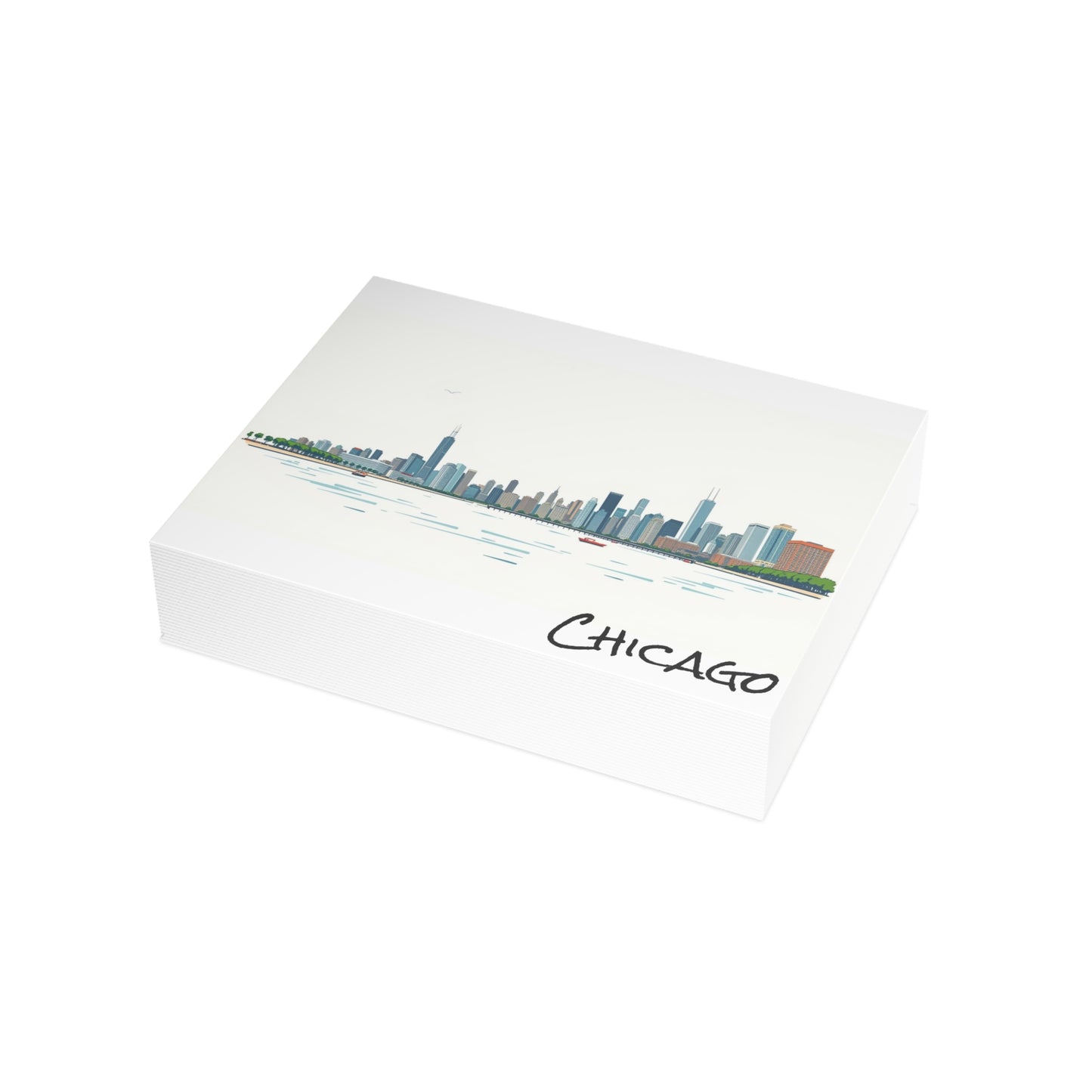 Chicago Skyline 2 Postcard Bundle