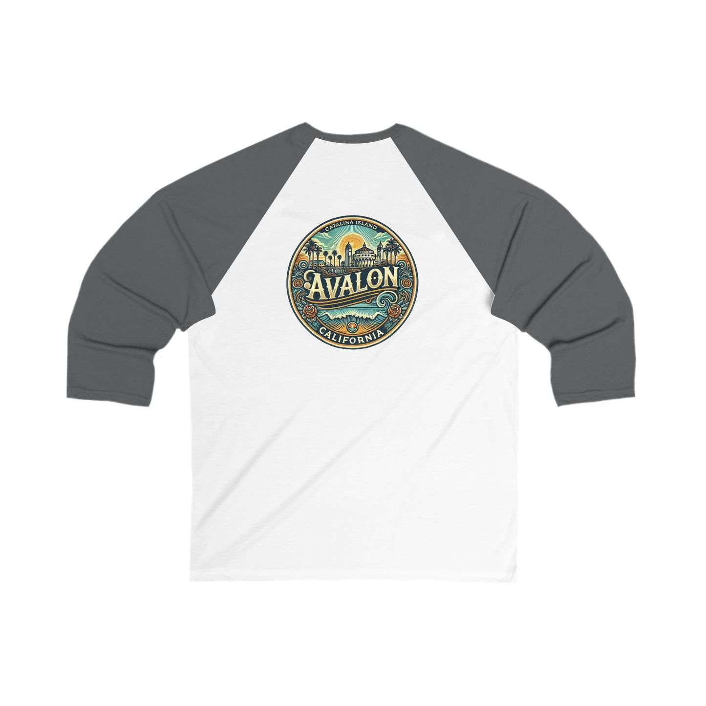 Elegant Avalon Men's 3/4 Sleeve Baseball Tee