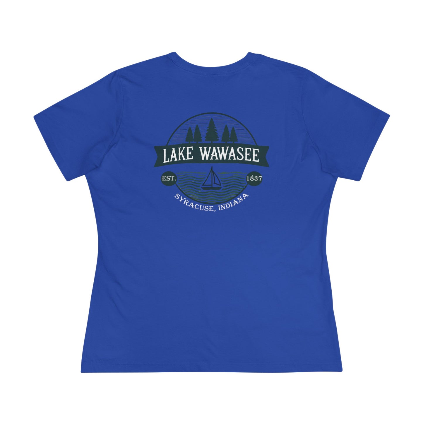 Vintage Lake Wawasee Women's Cotton Tee