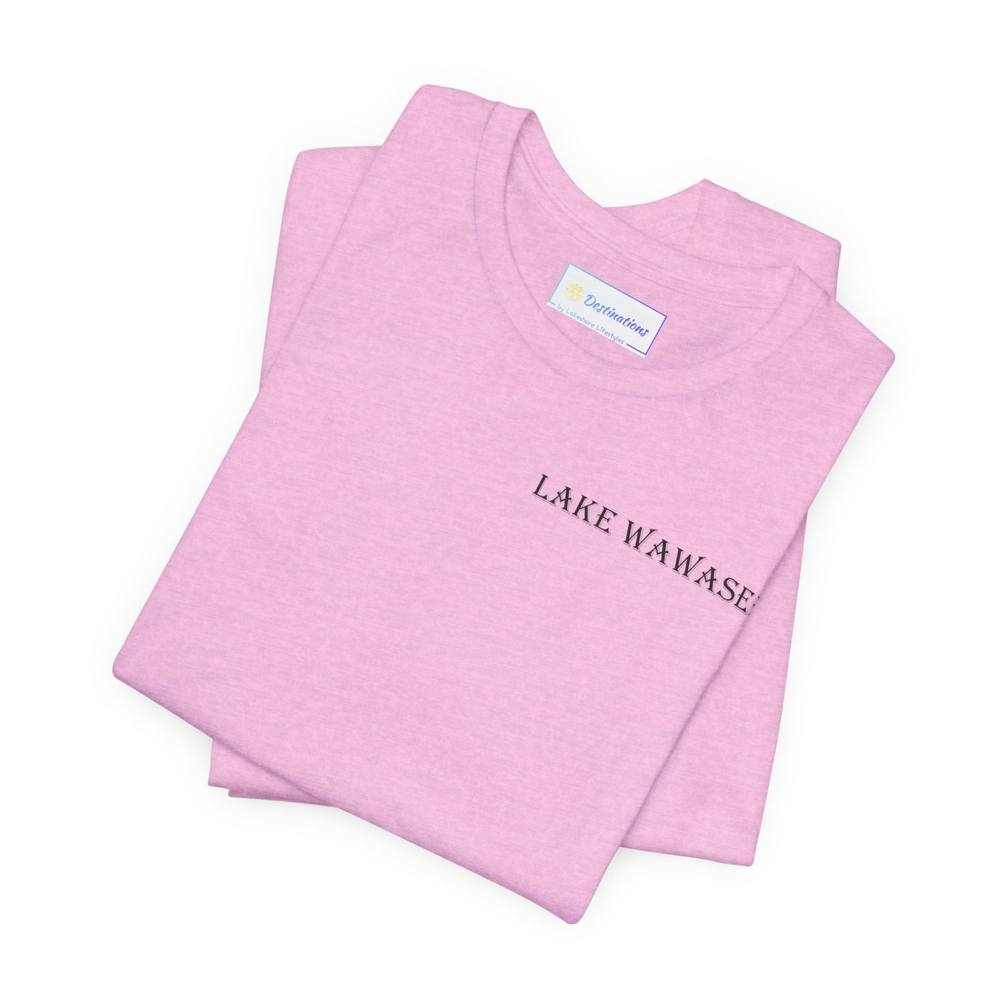 Latitudes Lake Wawasee Unisex Jersey Short Sleeve Tee