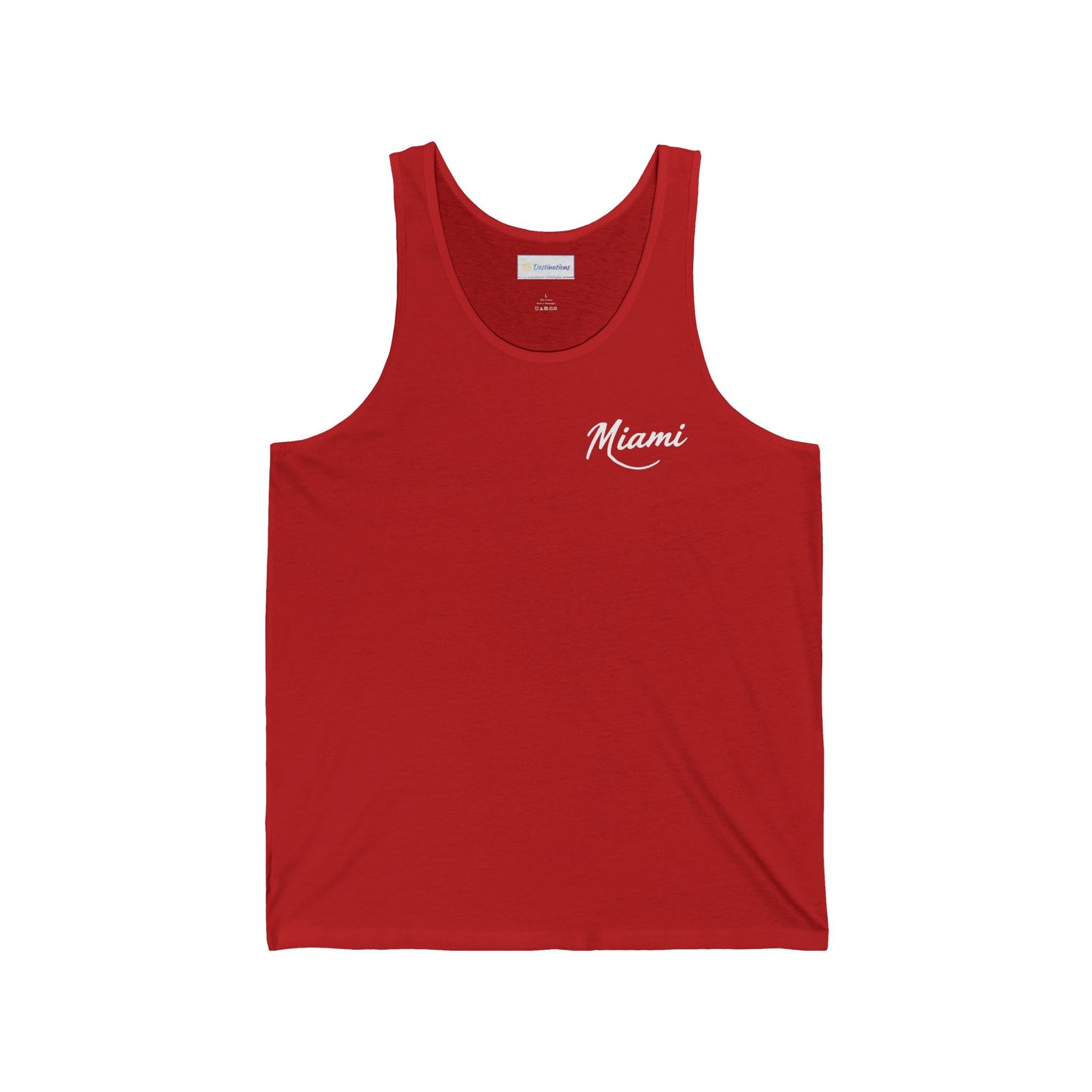 Retro Miami Unisex Jersey Tank