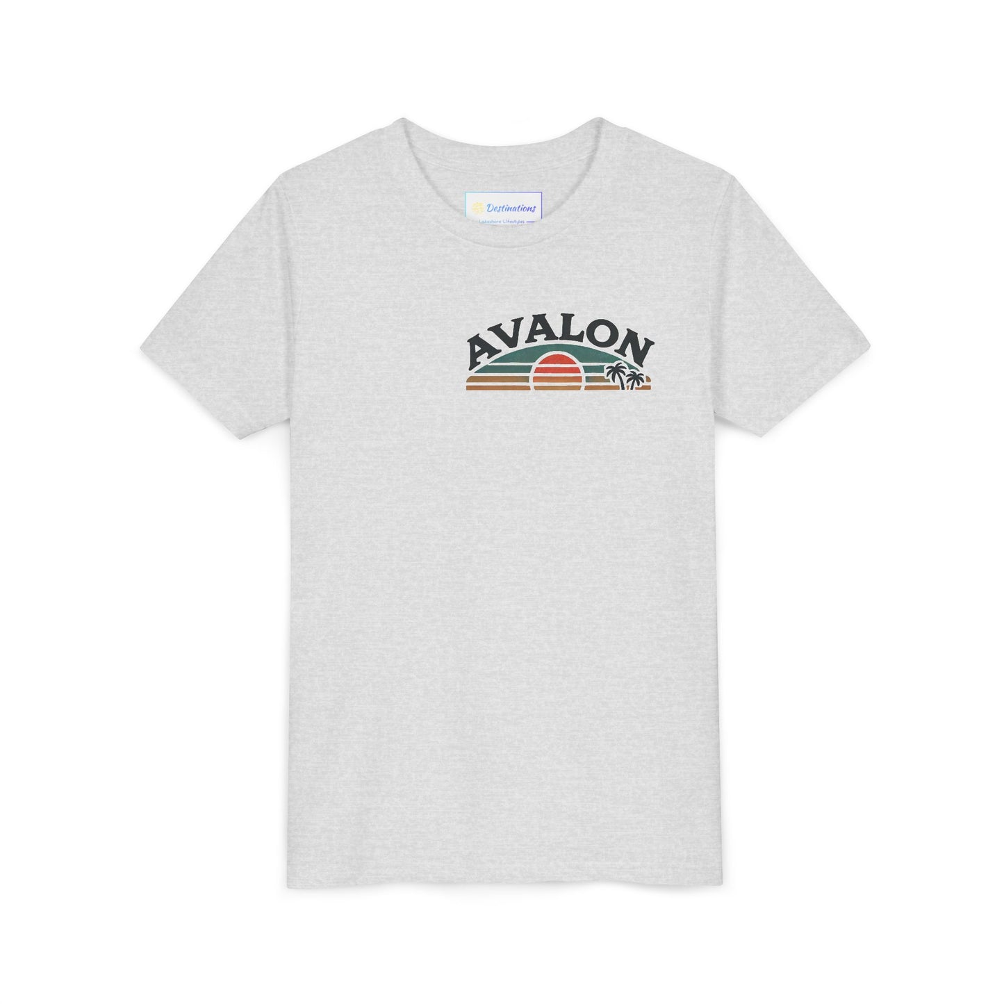Retro Avalon Sunset Youth Short Sleeve Tee