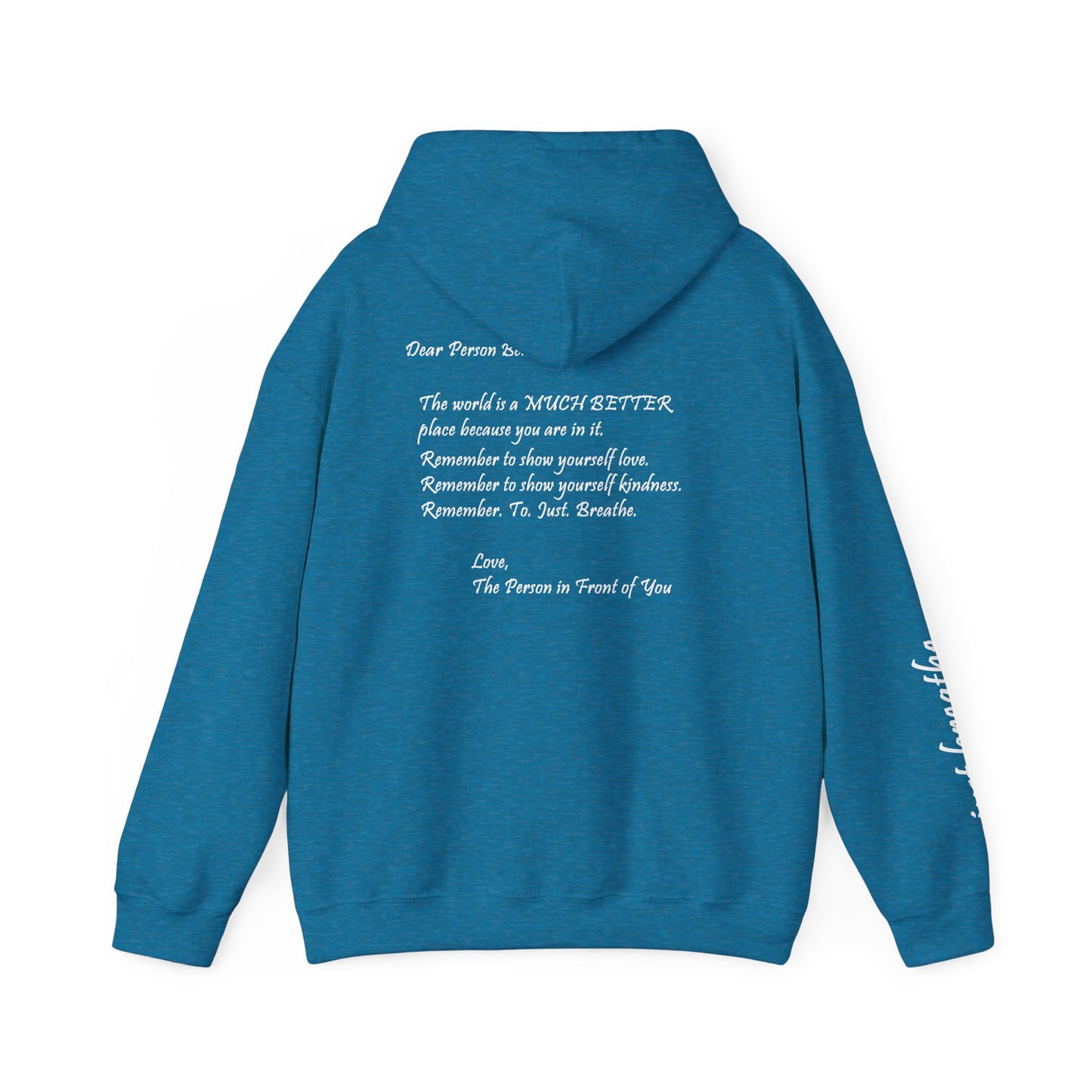 You Are Enough - Mental Health Awareness Cotton Hoodie