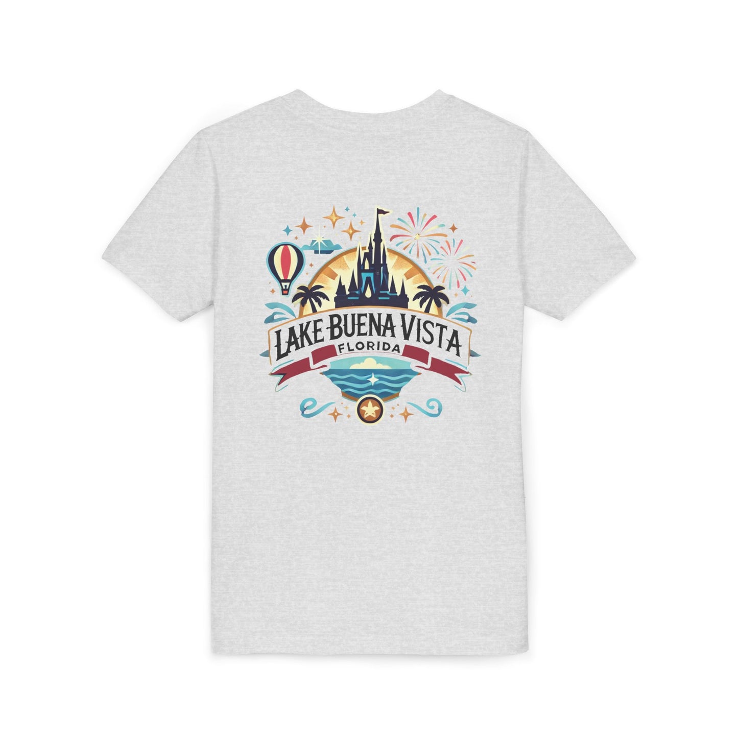 Adventurous Lake Buena Vista Unisex Youth Short Sleeve Tee