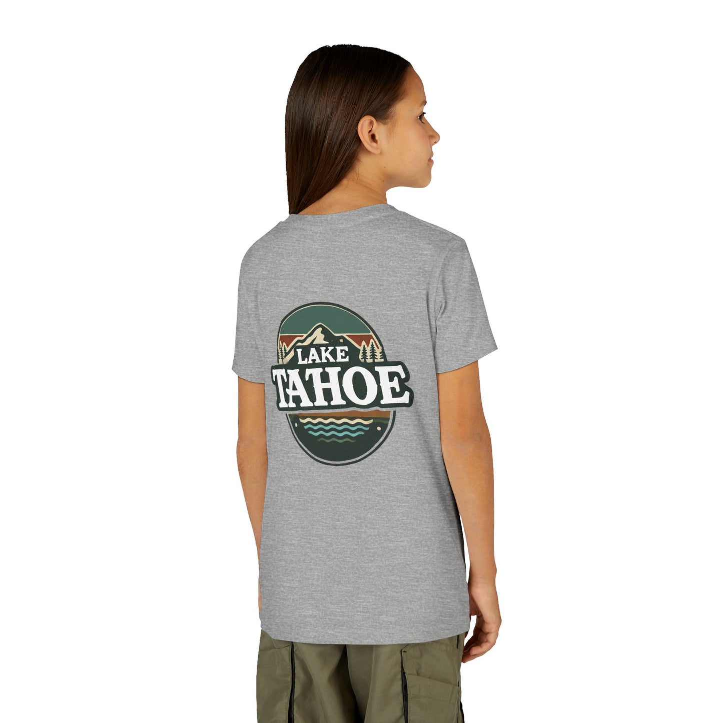 Vintage Lake Tahoe Unisex Youth Short Sleeve Tee